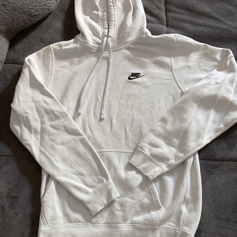 White Nike Hoodie